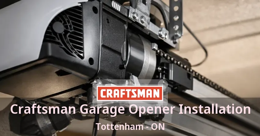 Craftsman Garage Opener Installation Tottenham - ON